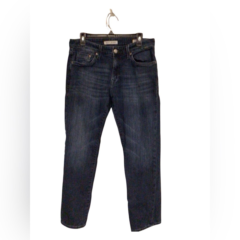 Mavi Jeans Mens 32x30 Blue Marcus Slim Straight Leg Dark Wash